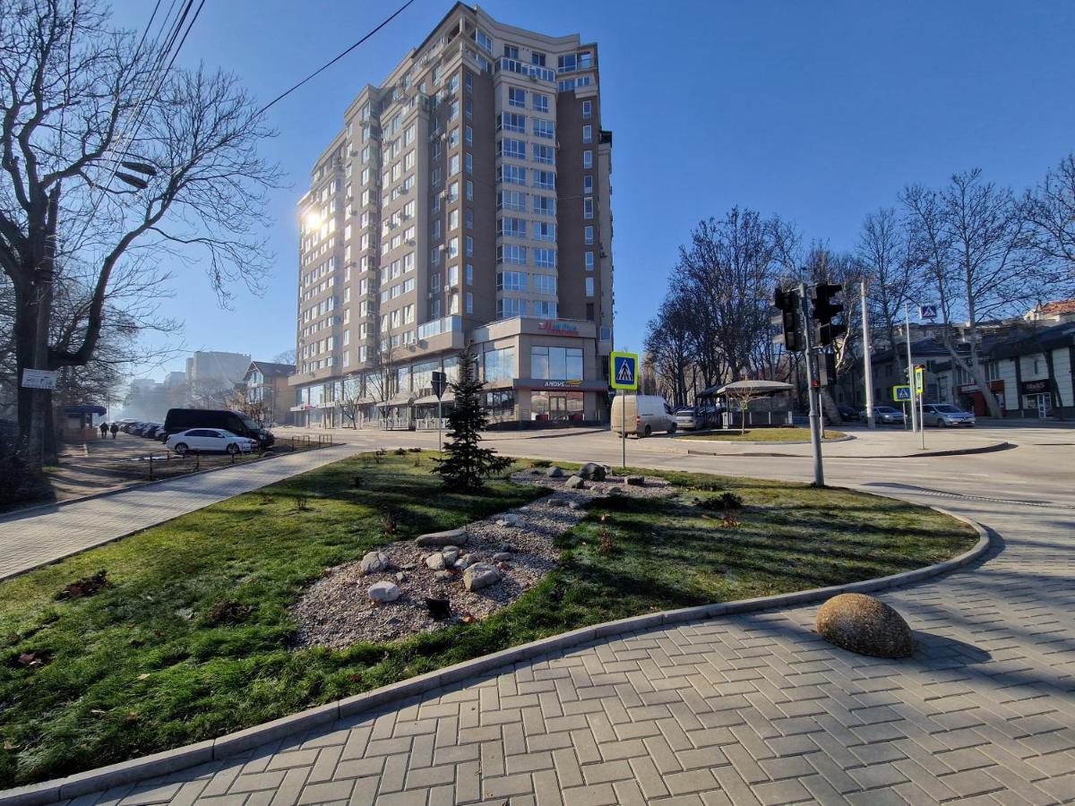 Dendrarium Park Apartment Deluxe Chisinau Exterior foto